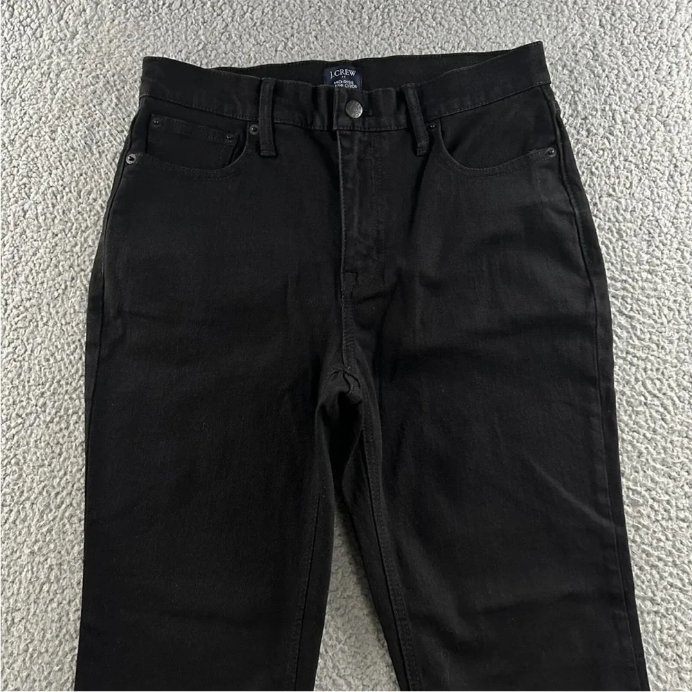 NWT J.Crew Mid Rise Flare Crop Jeans size 28 - Picture 3 of 10